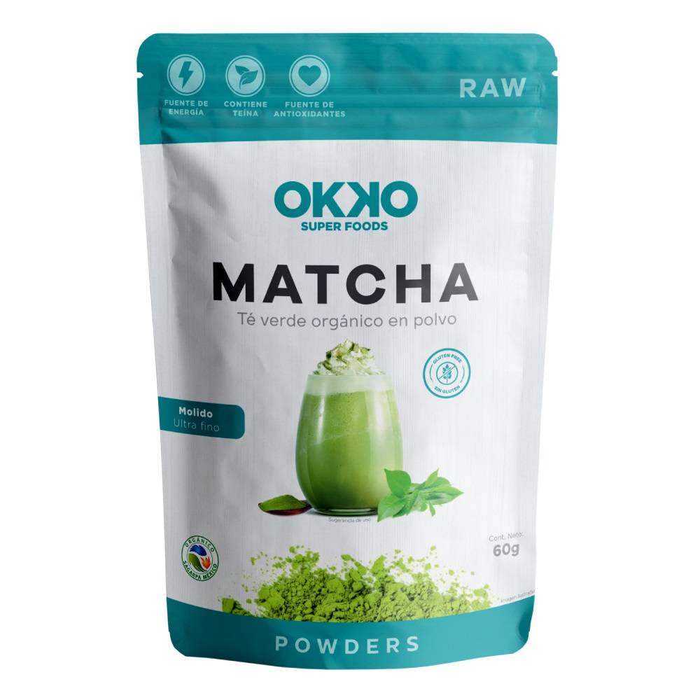 OKKO matcha orgánica (doypack 60 g)