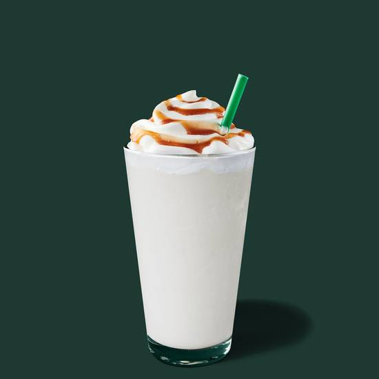Order Apple Crisp Oatmilk Crème Frappuccino® Blended Beverage food online from Starbucks store, Reston on bringmethat.com