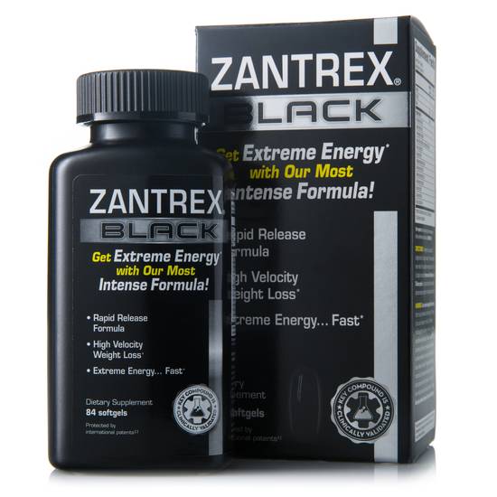 Zantrex-3 Black Rapid Release Liquid Gels, 1,160 mg, 84 ct