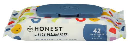 The Honest Company Little Flushables Wipes