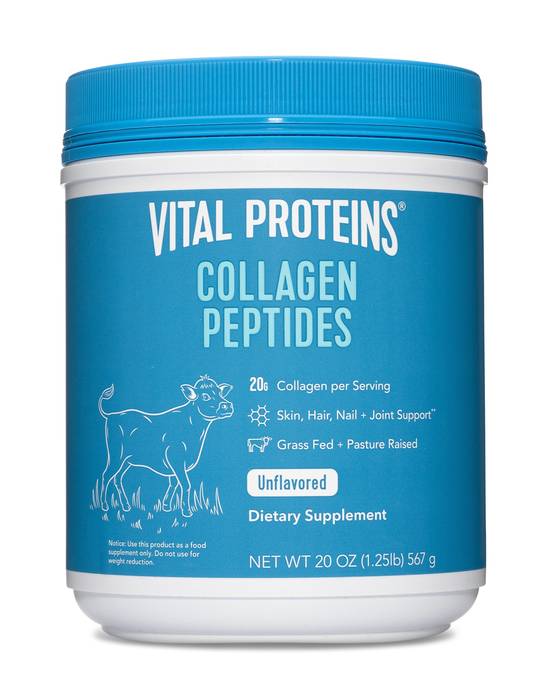 Vital Proteins Collagen Peptides Unflavored, 20 OZ