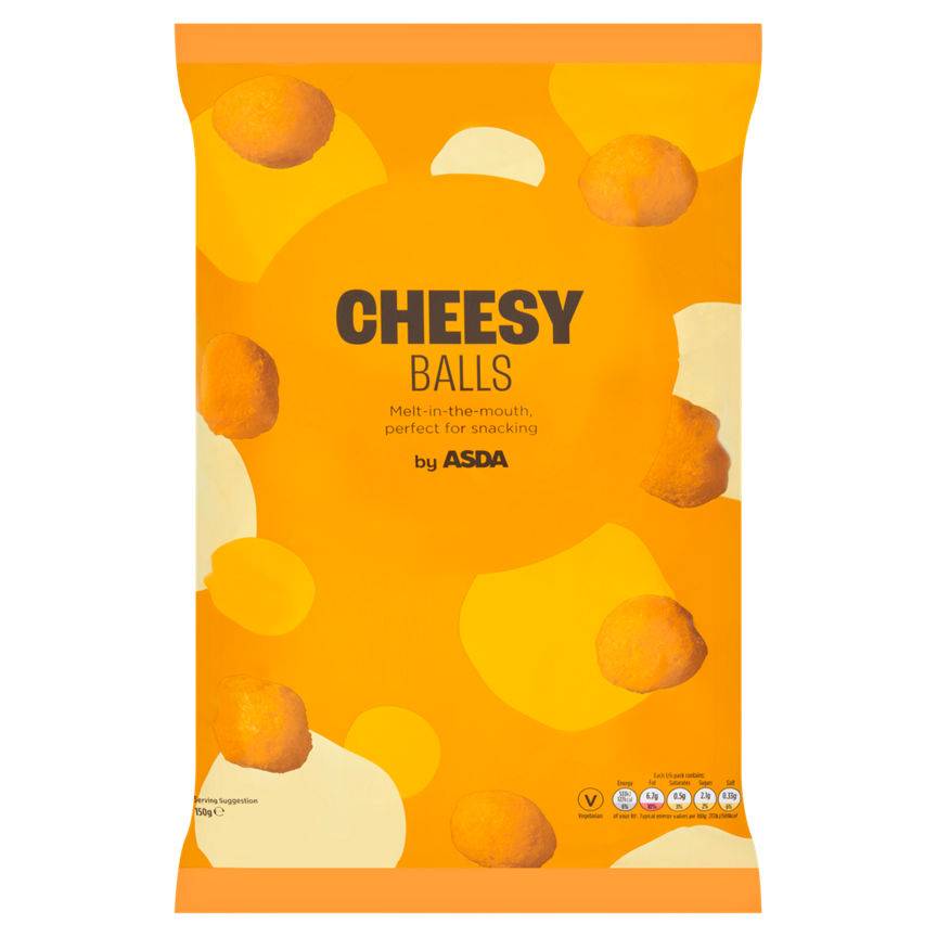 Asda Cheesy Balls 150g