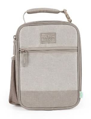 Fulton Bag Co. Upright Lunch Bag, Stone
