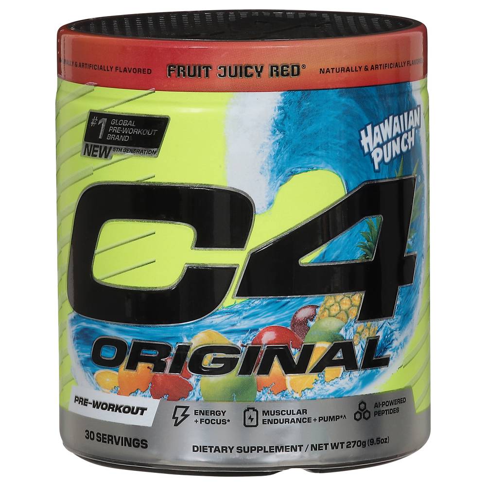 Cellucor C4 Original Pre Workout Drink (9.5 oz) (hawaiian punch)