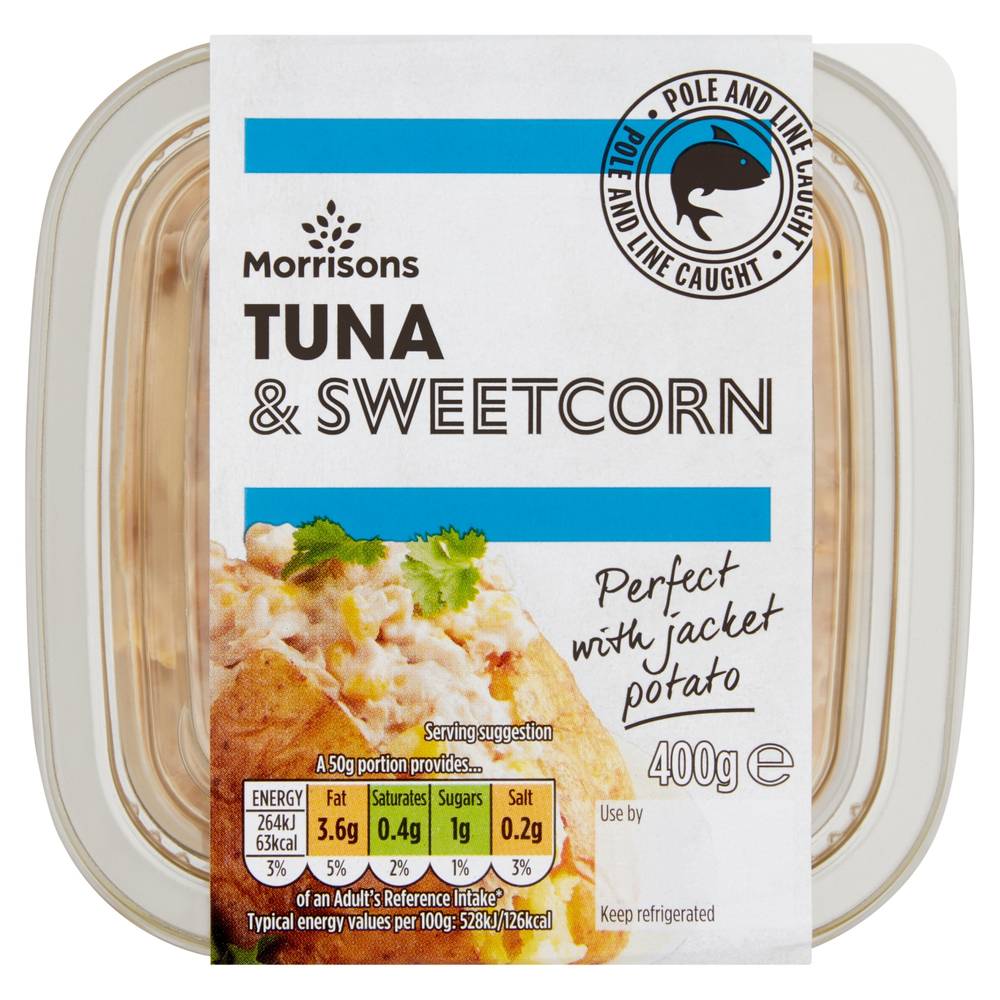 Morrisons Tuna & Sweetcorn 400G