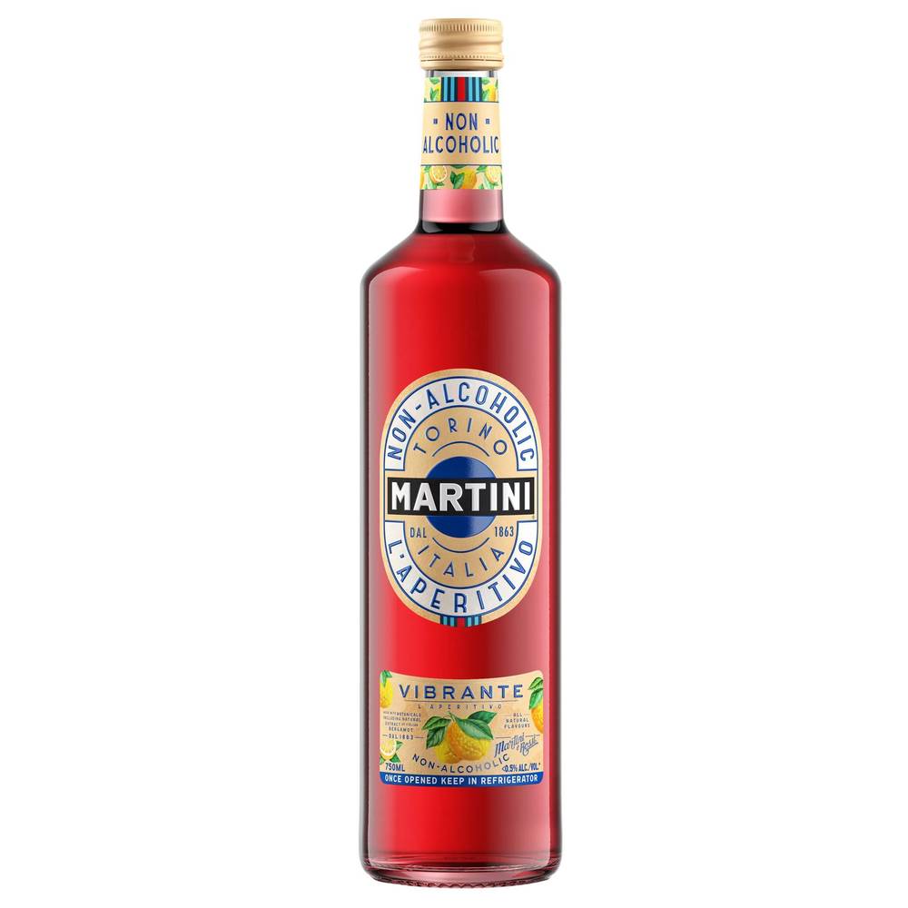 Martini Vibrante Non Alcoholic Aperitivo 75cl
