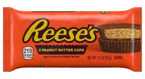 Reese's 2 Peanut Butter Cups Milk Chocolate & Peanut Butter Cups (1.5oz)