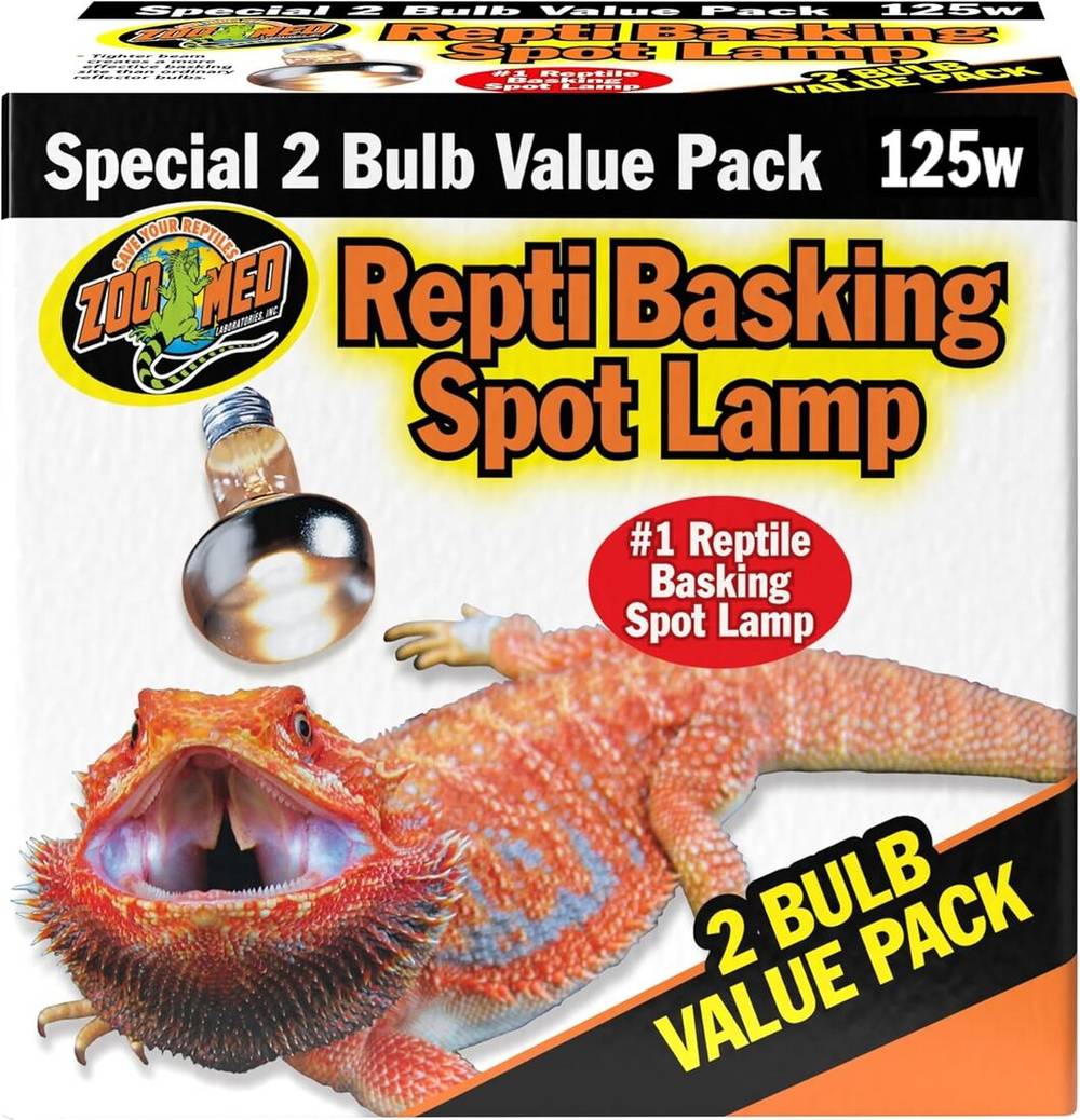 Zoo Med Reptile Value pack Basking Spot 125w Lamp
