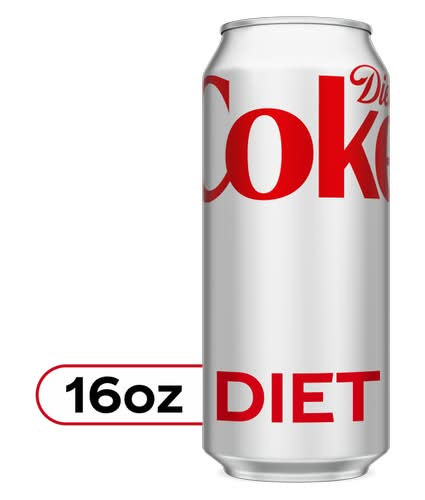 Diet Coke Regular Soda (16 fl oz)