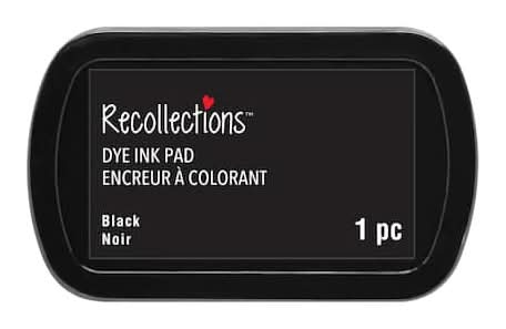 Recollections Dye Ink Pad, Black