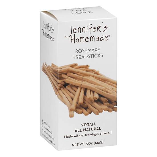 Jennifer's Homemade Rosemary Breadsticks