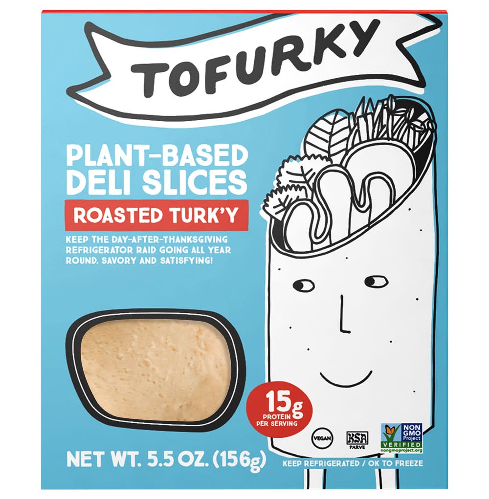 Tofurky Plant-Based Oven Original Deli Slices Turk'y, Roasted (5.5 oz)