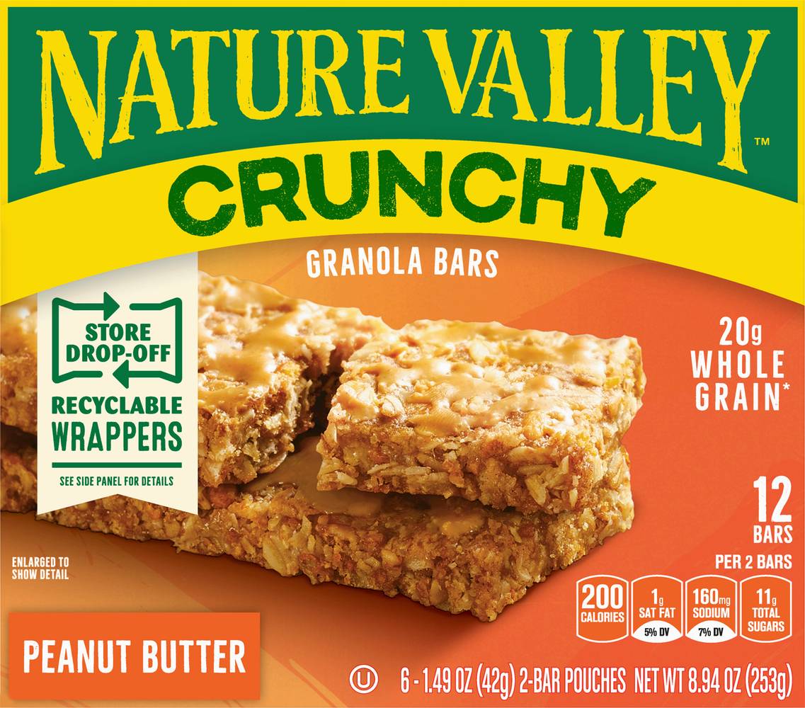 Nature Valley Crunchy Peanut Butter Granola Bars