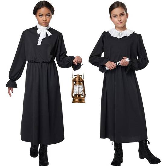 Kids' Susan B. Anthony Colonial Girl Costume Accessory Kit - Size - Standard