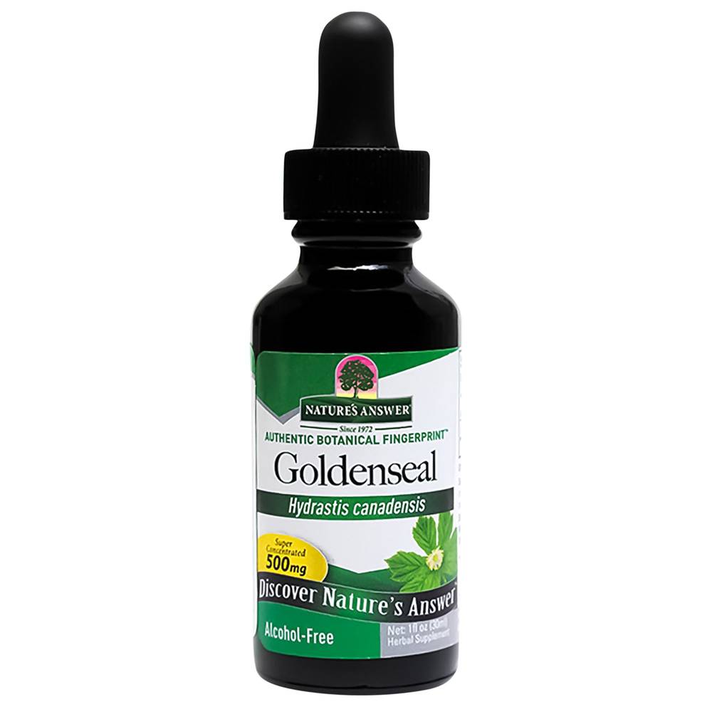 Nature's Answer Goldenseal Super Concentrated & Alcohol Free Herbal Supplement