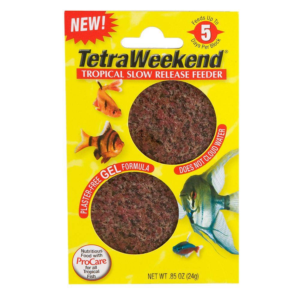 Tetra Weekend Slow Release Tropical Fish Feeder (one size)