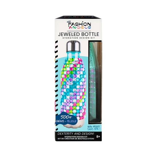 Fashion Angels Design Your Own Jeweled Water Bottle Kit