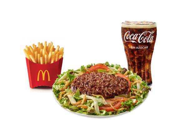 McCombo® Ensalada con torta de carne