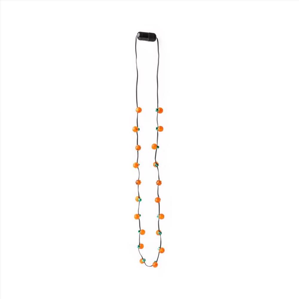 Spooky Lites Led Pumpkin Necklace 1 Pk