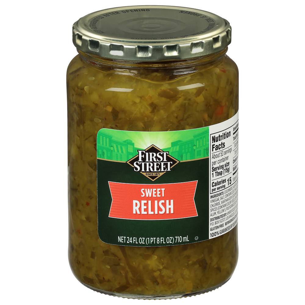 First Street Sweet Relish (24 fl oz)