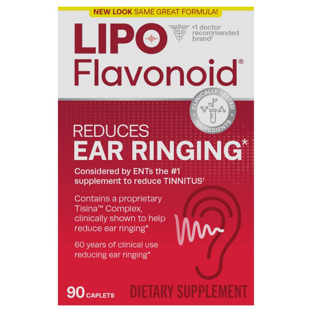 Lipo Flavonoid Plus Ear Ringing Dietary Supplement (90 ct)