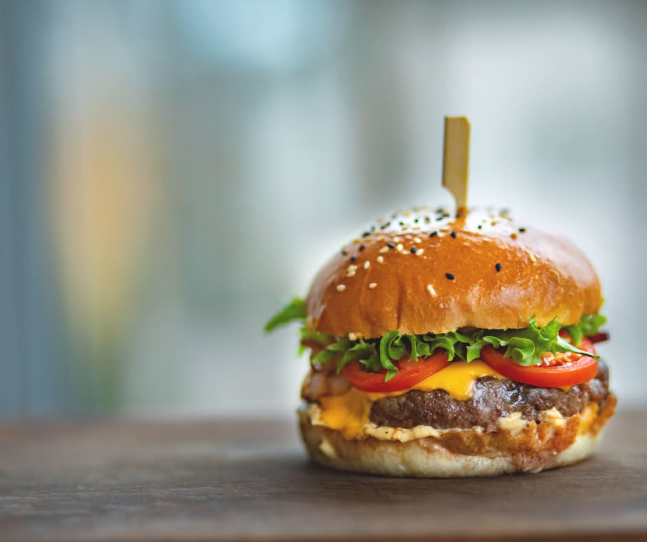 Menu smoker burger