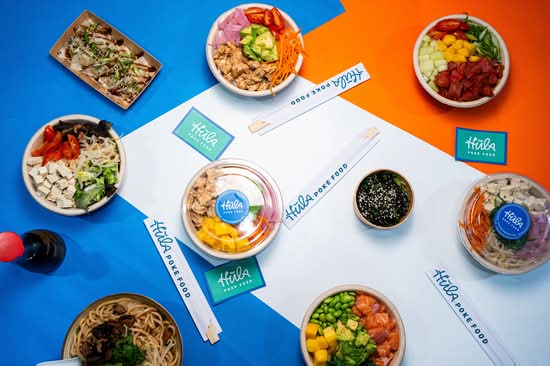 Hula Poke Food - Sagrada Familia