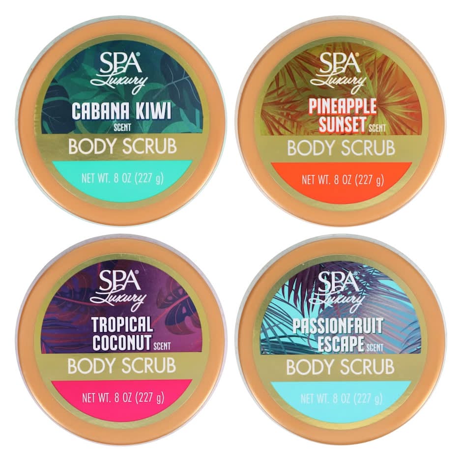 SPA Luxury Tropical Body Scrub, Assorted Scents, 1-ct.