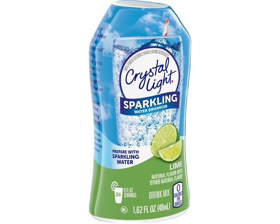 Crystal Light · Lime Sparkling Water Enhancer Drink Mix (1.62 fl oz)