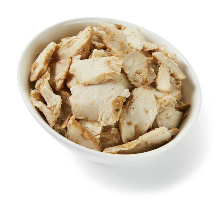 Coles BBQ Seasoned Shredded Chicken