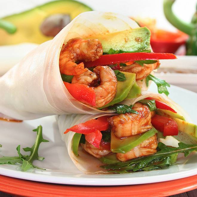 Tortilla Crevettes