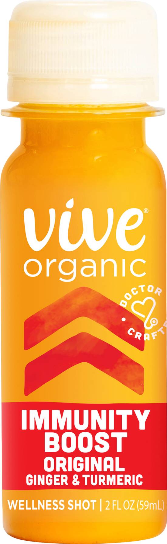 Vive Organic Immunity Boost Original Ginger & Turmeric Shot (2 fl oz)
