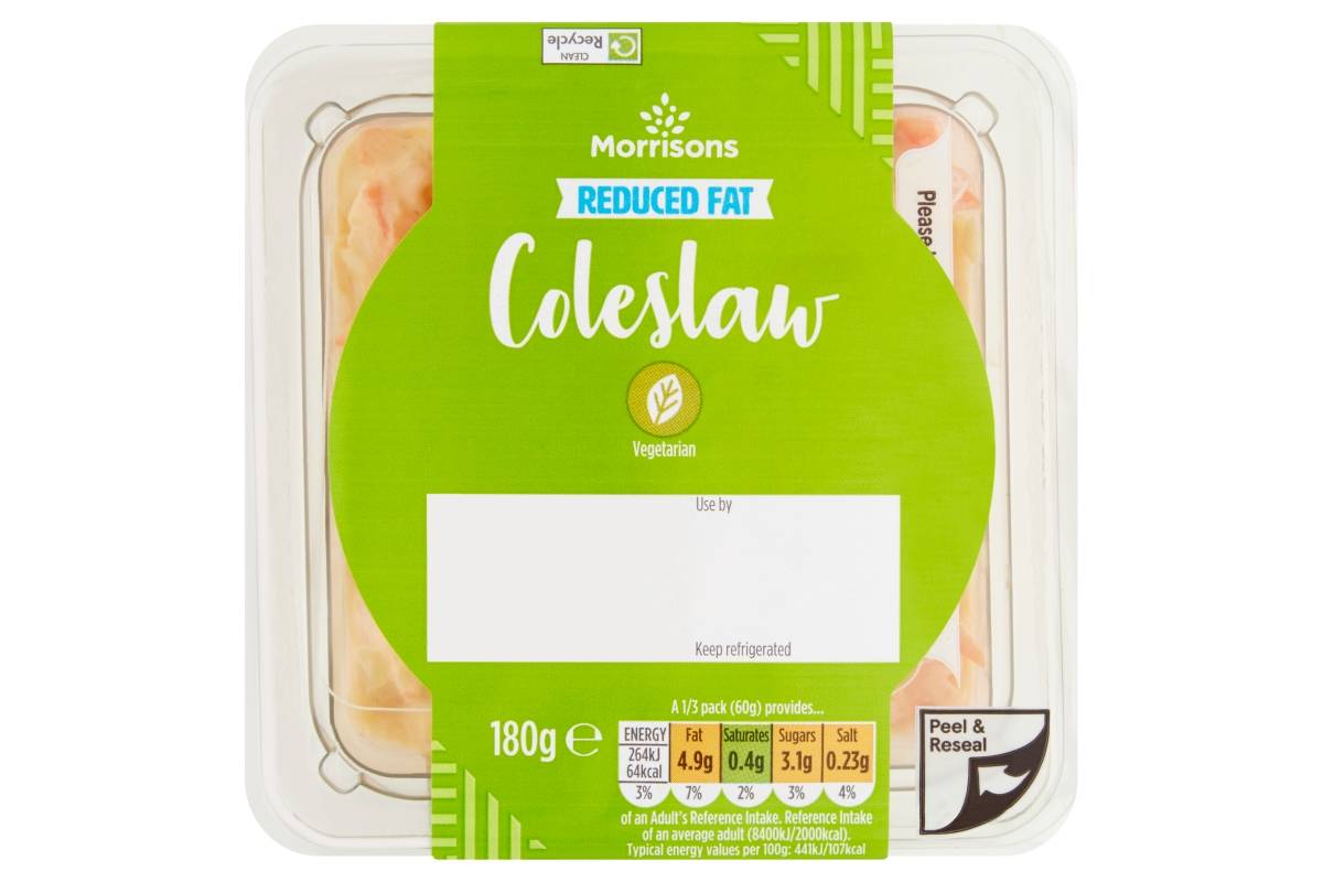 Morrisons Reduced Fat Coleslaw 180g