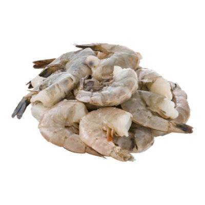 Shrimp Vannamei Raw 31-40 P&D T-Off (2 lb)