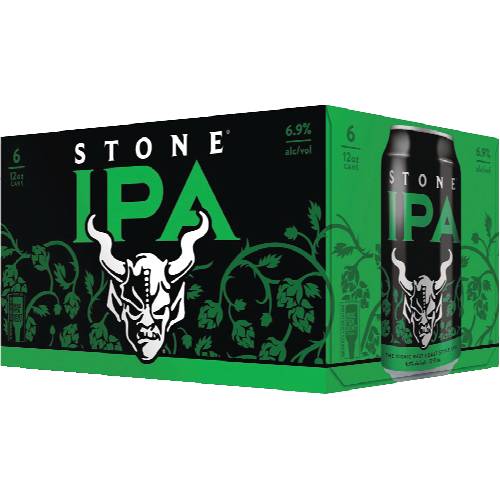 Stone Brewing Co IPA 6 Pack Cans