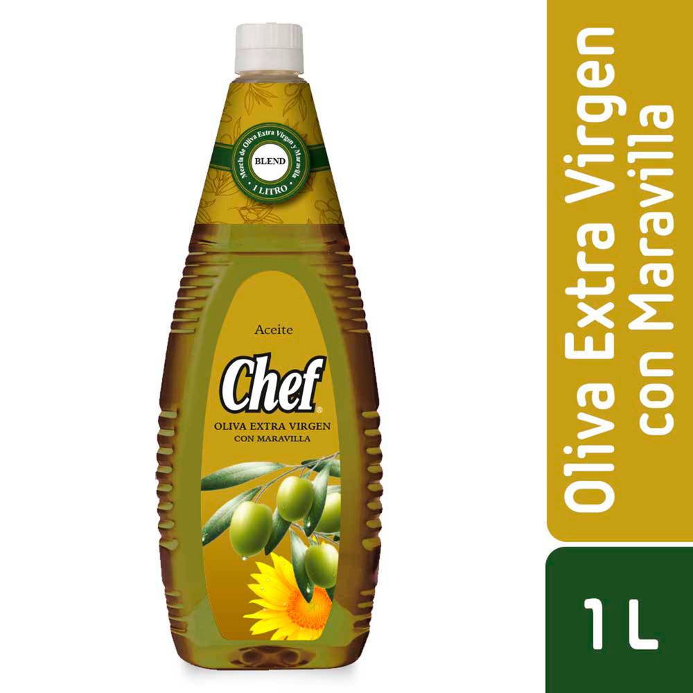 Chef · Aceite de oliva con maravilla (1 L)