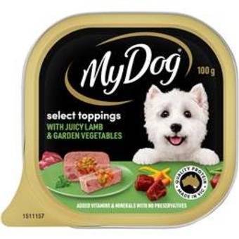 My Dog Lamb Topped  With Vegetable Dog Food 100g