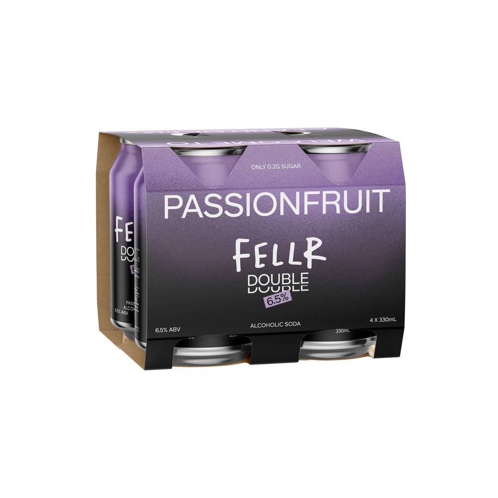Fellr Double Passionfruit  6.5% Can 330mL X 6 pack