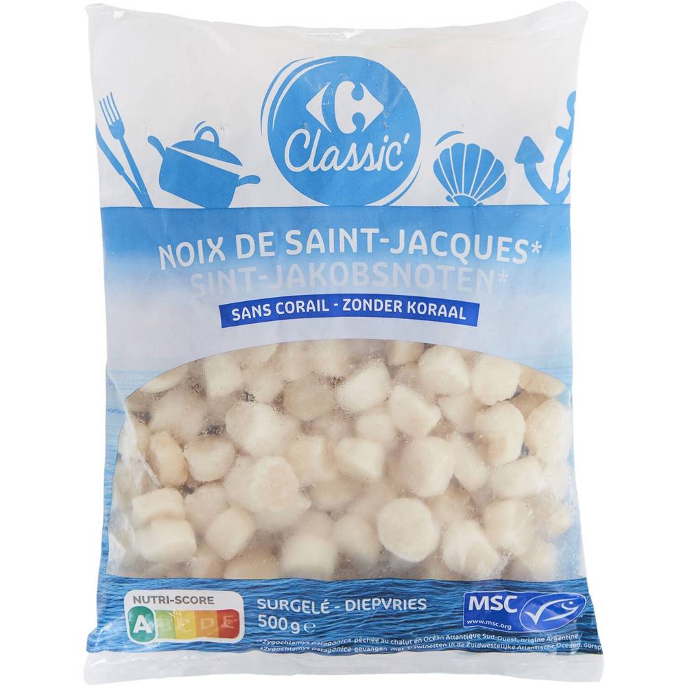 Carrefour Classic' - Noix de st jacques sans corail