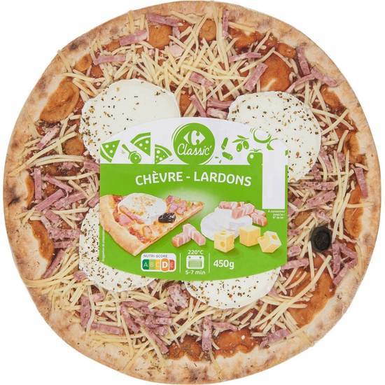 Carrefour Classic' - Pizza chèvre lardons