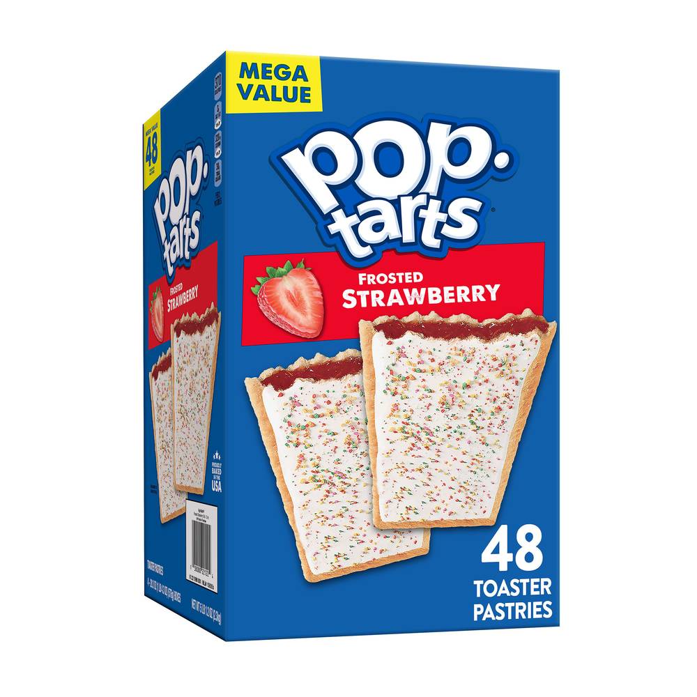 Pop-Tarts Frosted Strawberry Toaster Pastries (5.08 lbs)