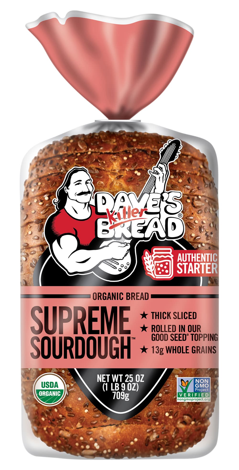 Dave's Killer Bread Organic Supreme Sourdough Bread (25 oz)