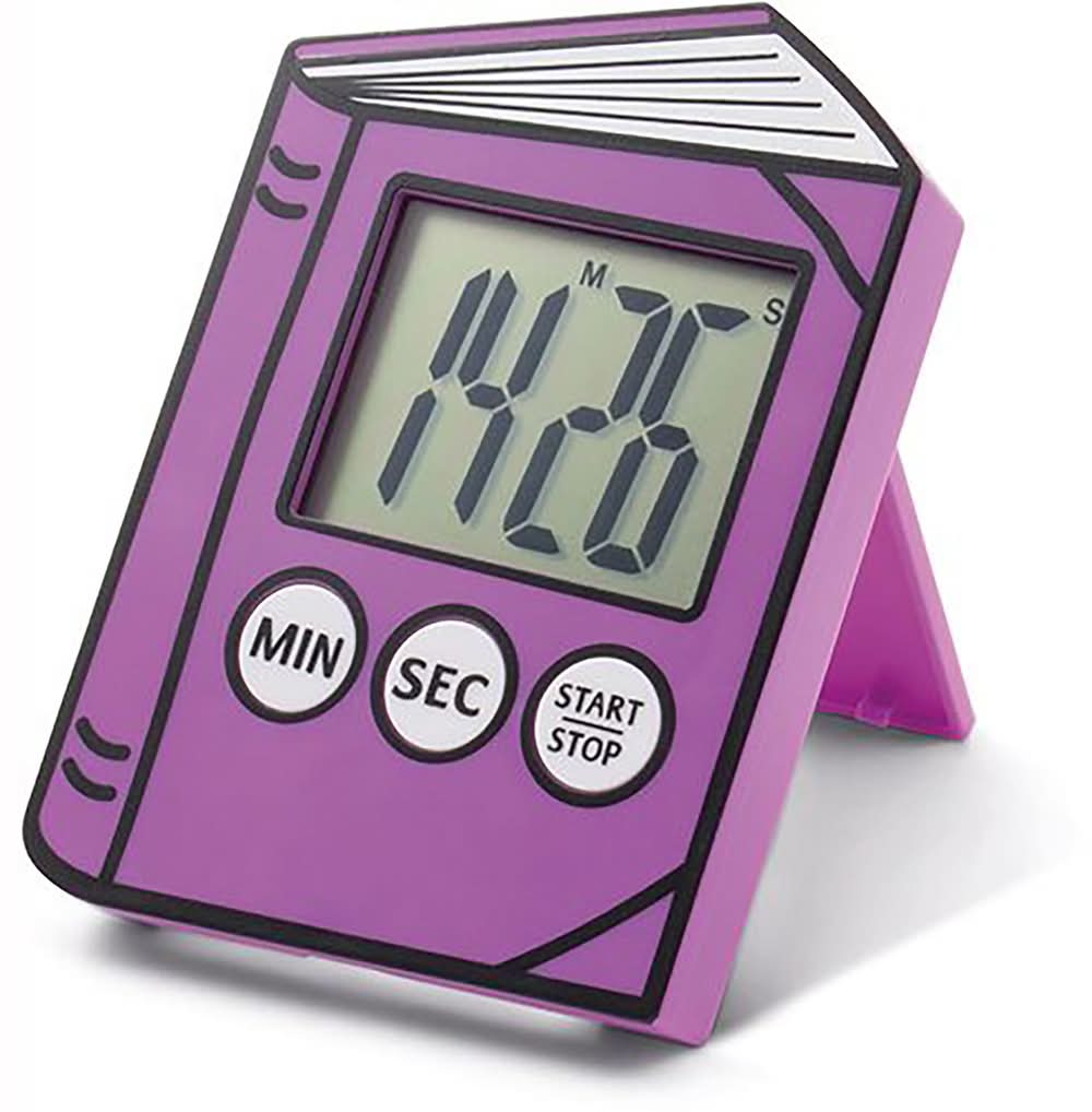 Relógio De Leitura Roxo