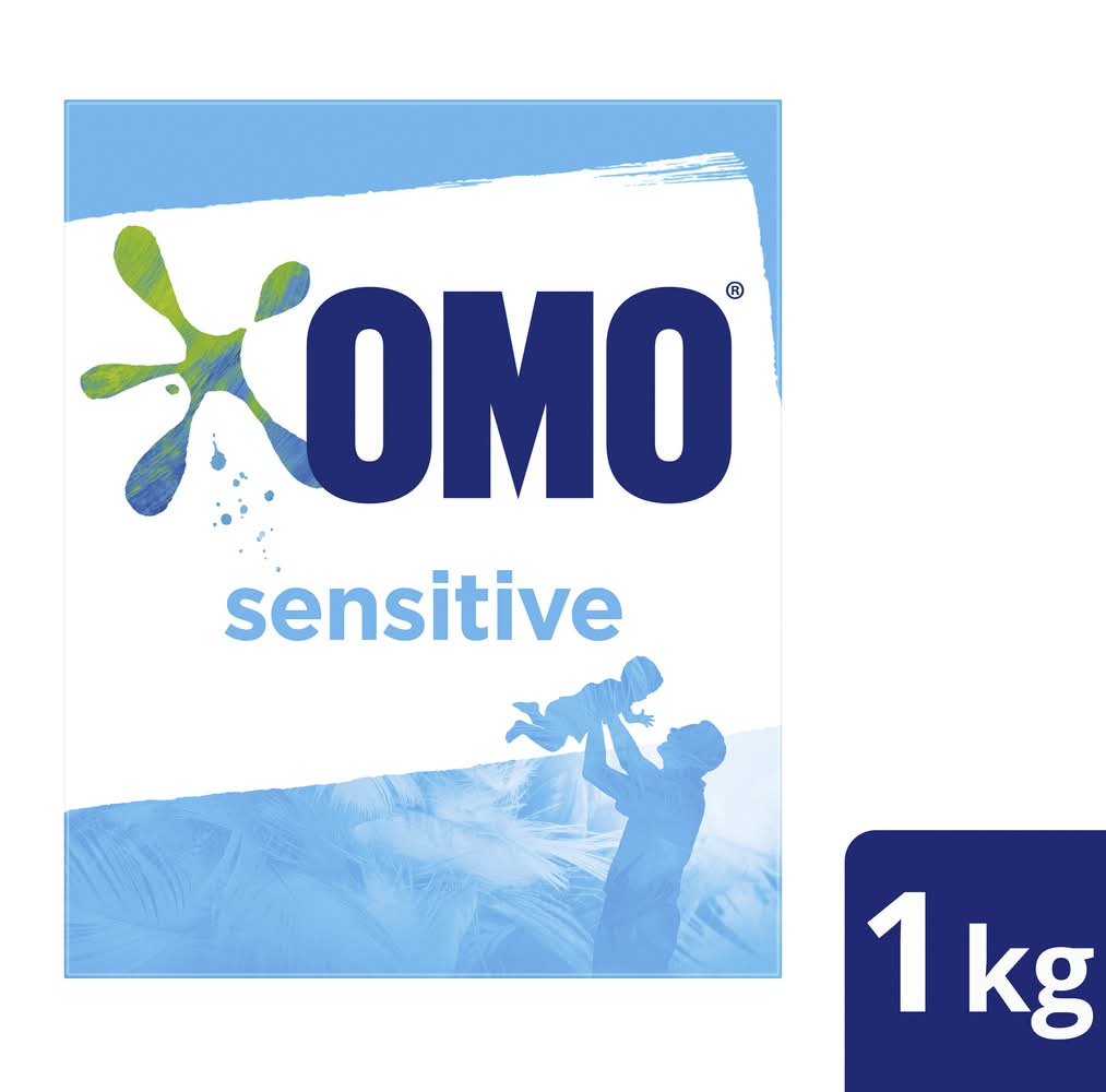 OMO Sensitive Laundry Washing Powder (1kg)