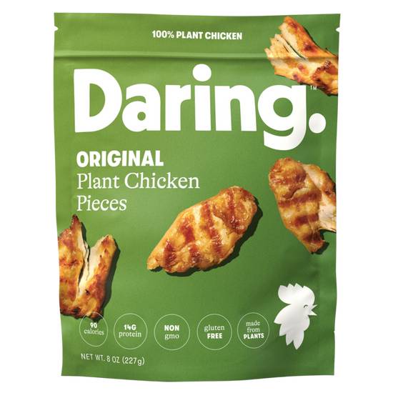 Order Daring Frozen Original Plant-Based Pieces 8oz food online from Everyday Needs by Gopuff store, New Haven on bringmethat.com
