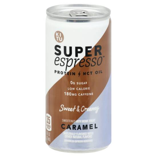 Kitu Sweet & Creamy Caramel Super Espresso (6 fl oz)