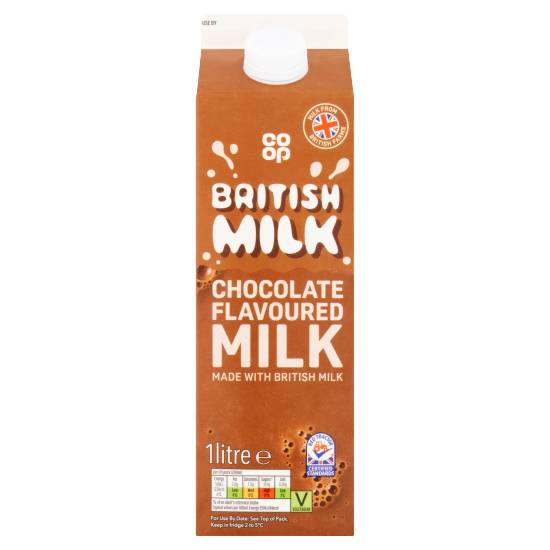 Co-Op Chocolate Flavoured Milk 1 Litre