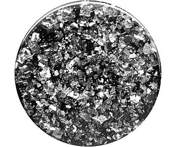 PopSockets Foil Confetti Grip For Smartphones, Silver