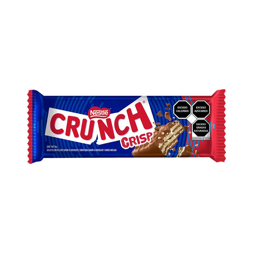 Crunch chocolate crisp (barra 50 g)