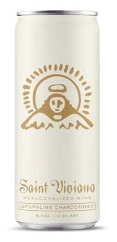 Saint Viviana Non-Alcoholic Sparkling Chardonnay Wine - 4pk/250ml Cans